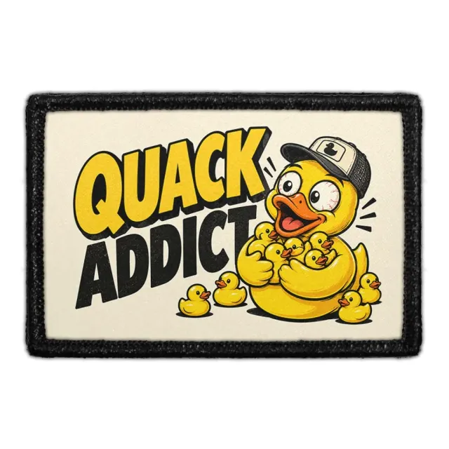 Pull Patch Quack Addict patch velcromærke and