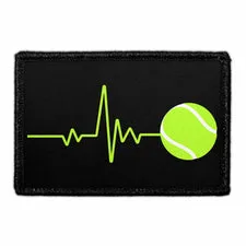 Pull Patch Tennis Heartbeat patch med velcro tennis
