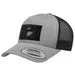 Pull Patch Trucker Curved Bill Snapback kasket heather sort mesh