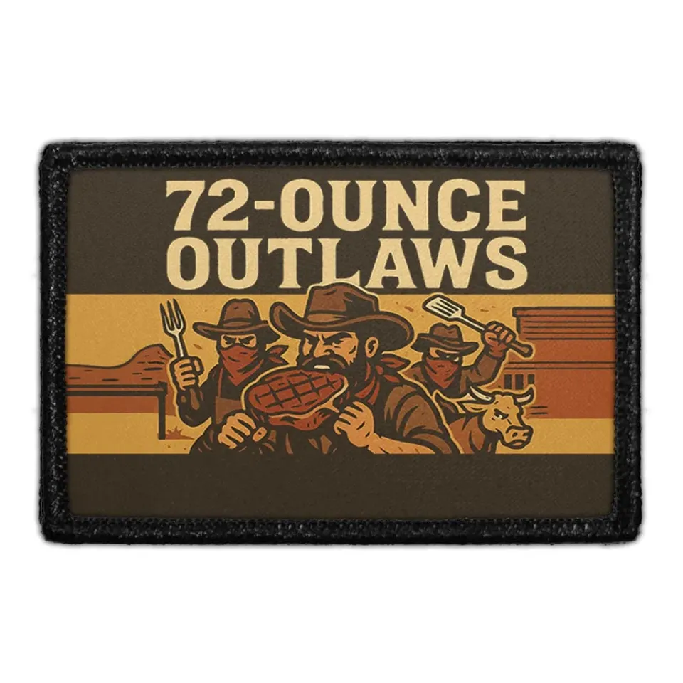 Pull Patch 72-Ounce Outlaws patch velcro 7,6x5 cm