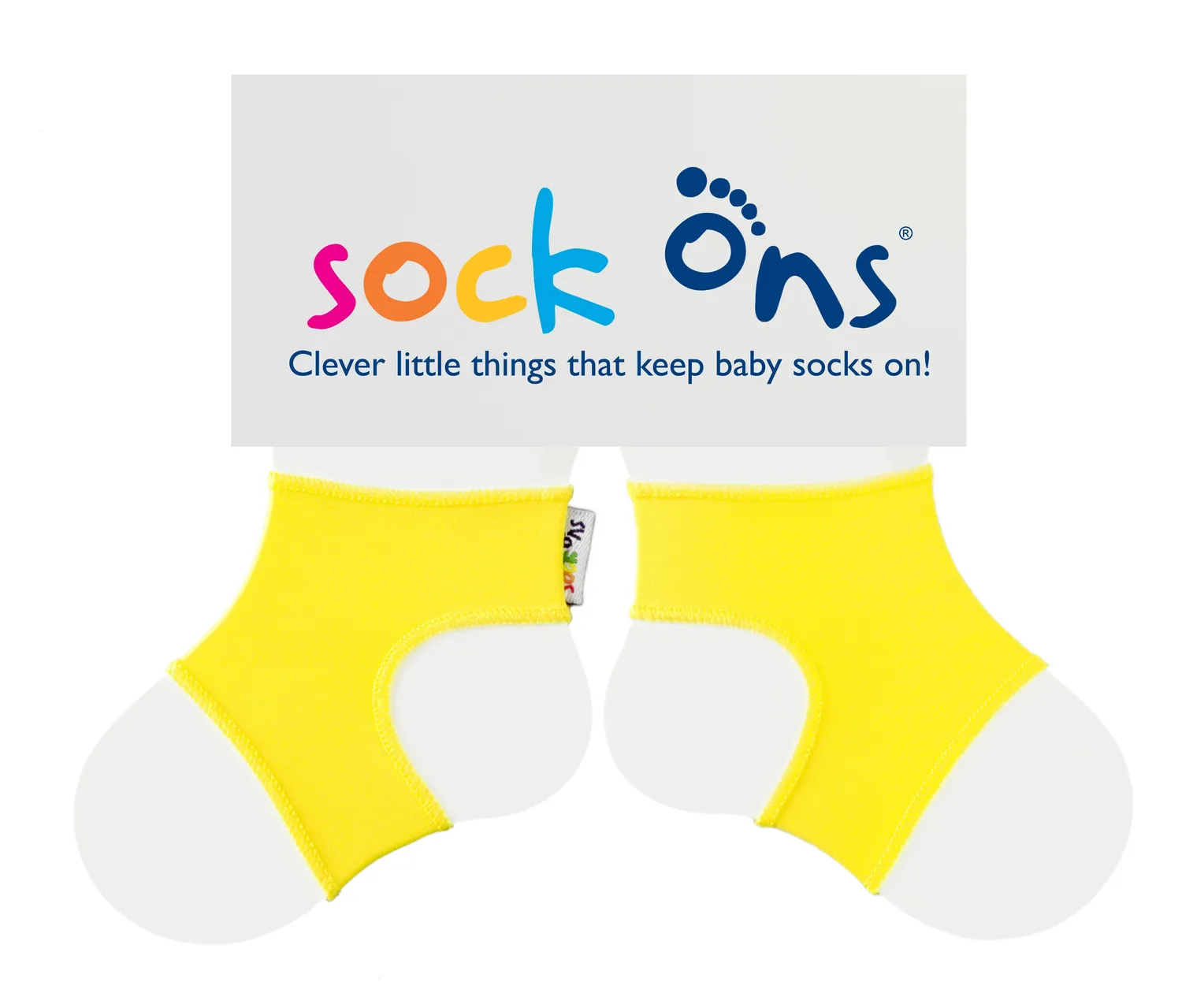 Sock Ons Brights sokkeholder 6-12 mdr rød