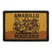 Pull Patch Amarillo Maulers patch med velcro Texas