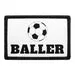 Pull Patch Baller Soccer patch aftagelig 76x51 mm