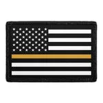 Pull Patch Flag Dispatch patch med velcro