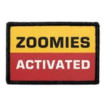 Pull Patch Zoomies Activated patch med velcro hund