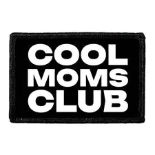 Pull Patch Cool Moms Club patch med velcro tekst