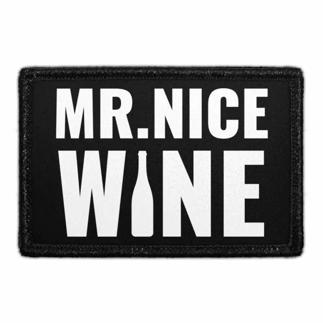 Pull Patch Mr. Nice Wine patch 76x51 mm velcro