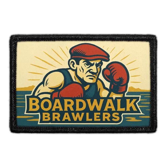 Pull Patch Boardwalk Brawlers patch med velcro