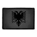 Pull Patch Albania Flag patch sort hvid