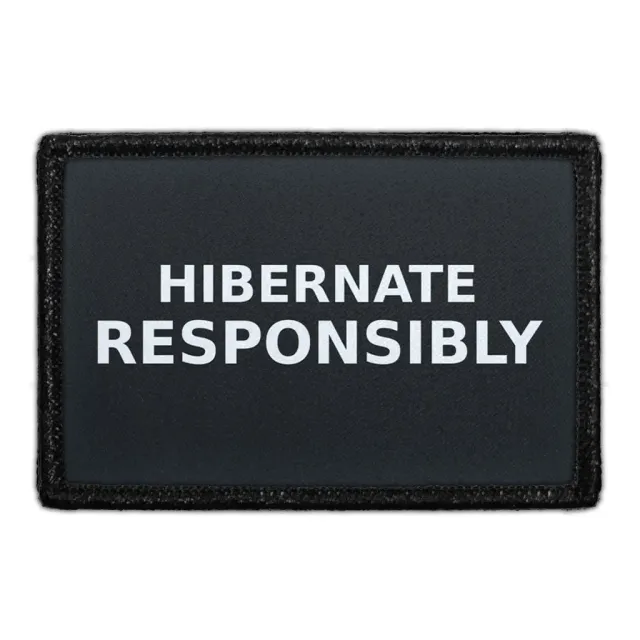 Pull Patch Hibernate Responsibly patch vinter velcro