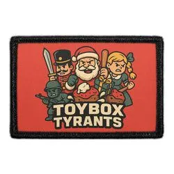 Pull Patch Toybox Tyrants patch 3x2 velcro