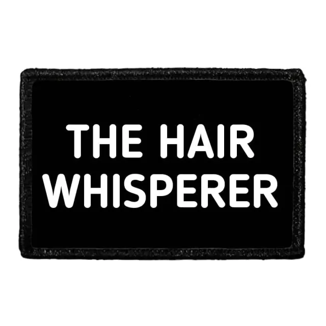 Pull Patch The Hair Whisperer patch velcro 7,6x5,1 cm