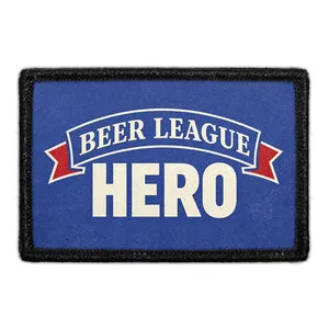Pull Patch Beer League Hero mærke 7,6 cm hockey