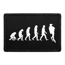Pull Patch Diver Evolution patch med velcro silhuet