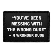 Pull Patch Wronger Dude velcromærke 76x51 mm