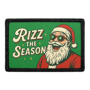 Pull Patch Rizz The Season patch 3x2 velcro jul