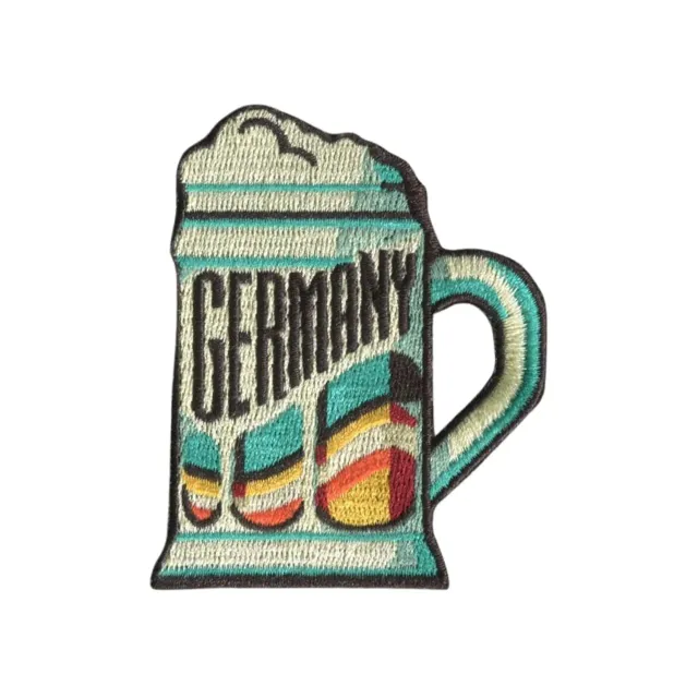 Vagabond Heart Germany strygemærke 76 mm 3D broderi