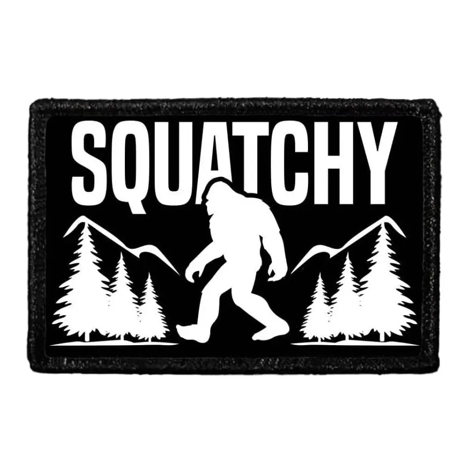 Pull Patch Squatchy patch med velcro 76 mm