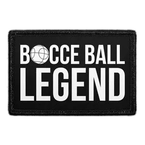 Pull Patch Bocce Ball Legend patch 76x51 mm petanque