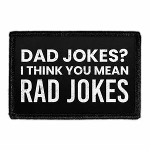 Pull Patch Dad Jokes Rad Jokes patch velcro sjov