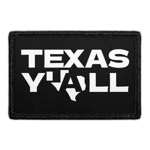 Pull Patch Texas Y'all patch 76x51 mm velcro
