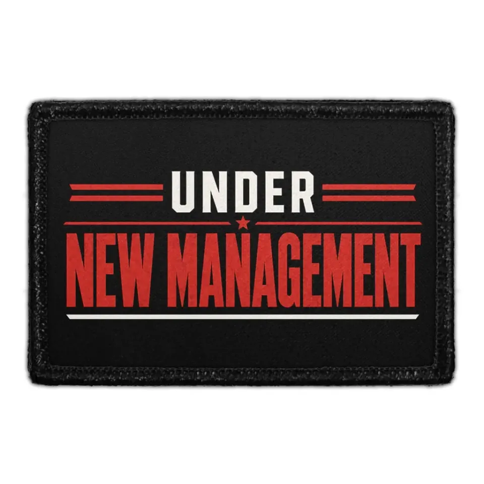 Pull Patch Under New Management patch 3x2 bryllup