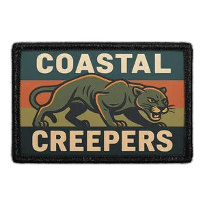 Pull Patch Coastal Creepers mærke velcro 76x51 mm