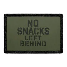 Pull Patch No Snacks Left Behind patch velcro mad