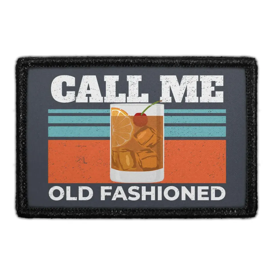 Pull Patch Call Me Old Fashioned patch 7,6 cm velcro