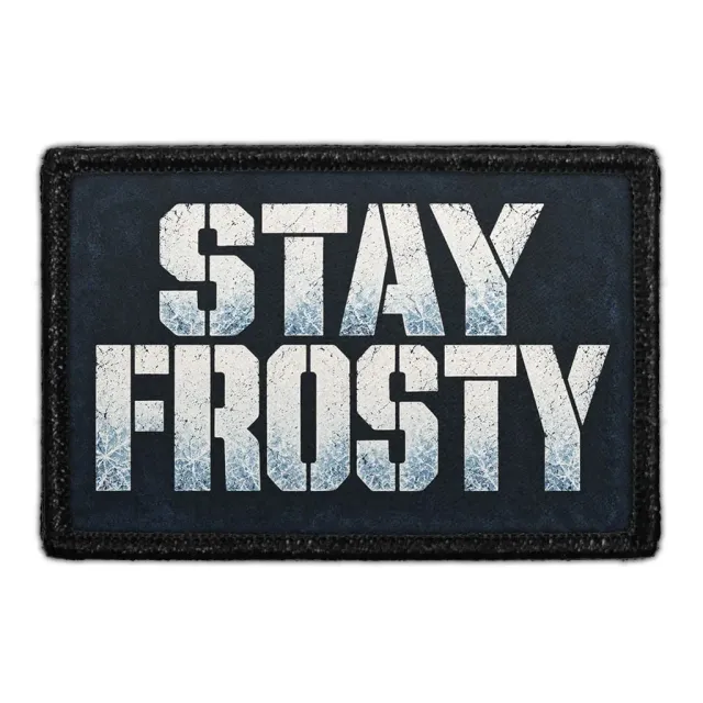 Pull Patch Stay Frosty patch med velcro 3x2