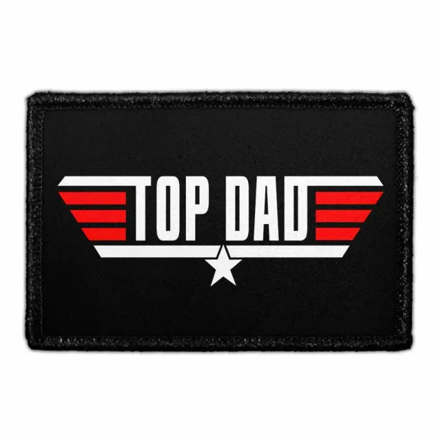 Pull Patch Top Dad patch velcro
