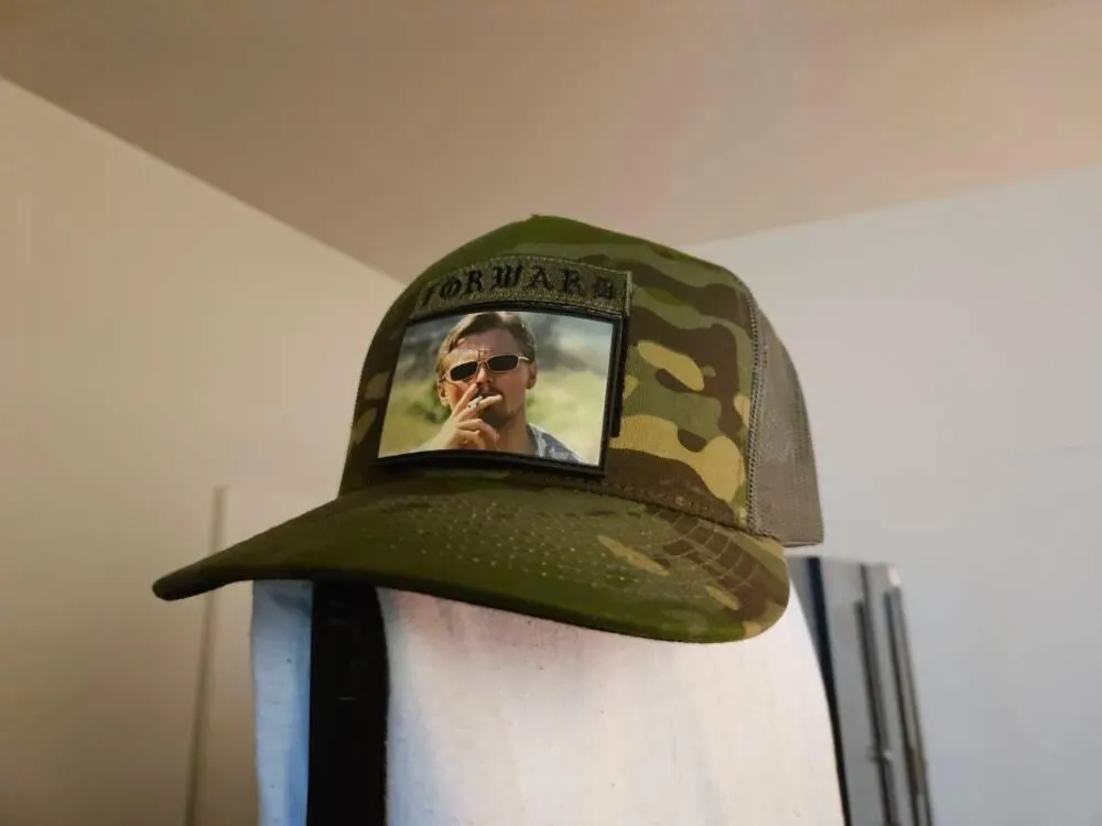 Pull Patch Multicam kasket Camo Sort snapback