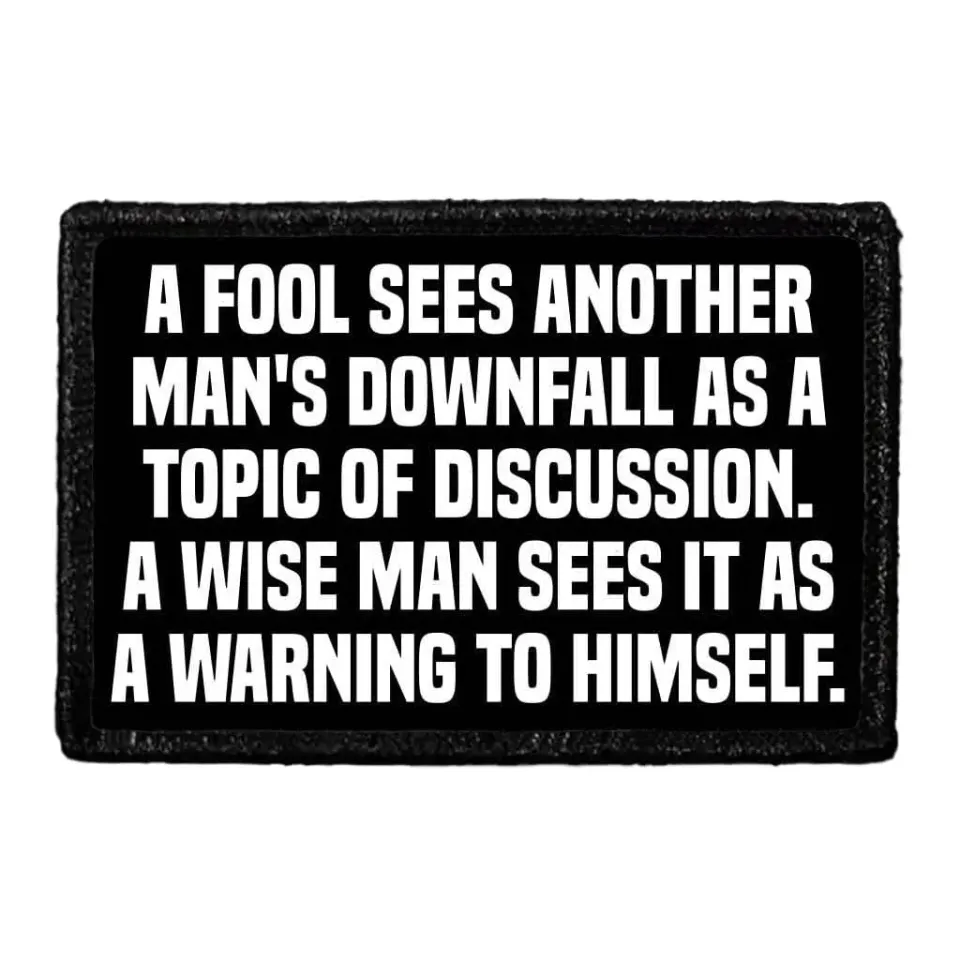 Pull Patch A Fool Sees patch klogt citat