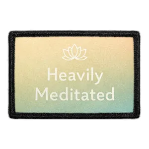Pull Patch Heavily Meditated patch med velcro – yoga