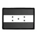 Pull Patch Honduras Flag patch sort-hvid velcro