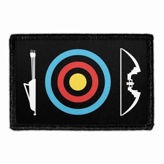 Pull Patch Archery Symbols patch bue og pil