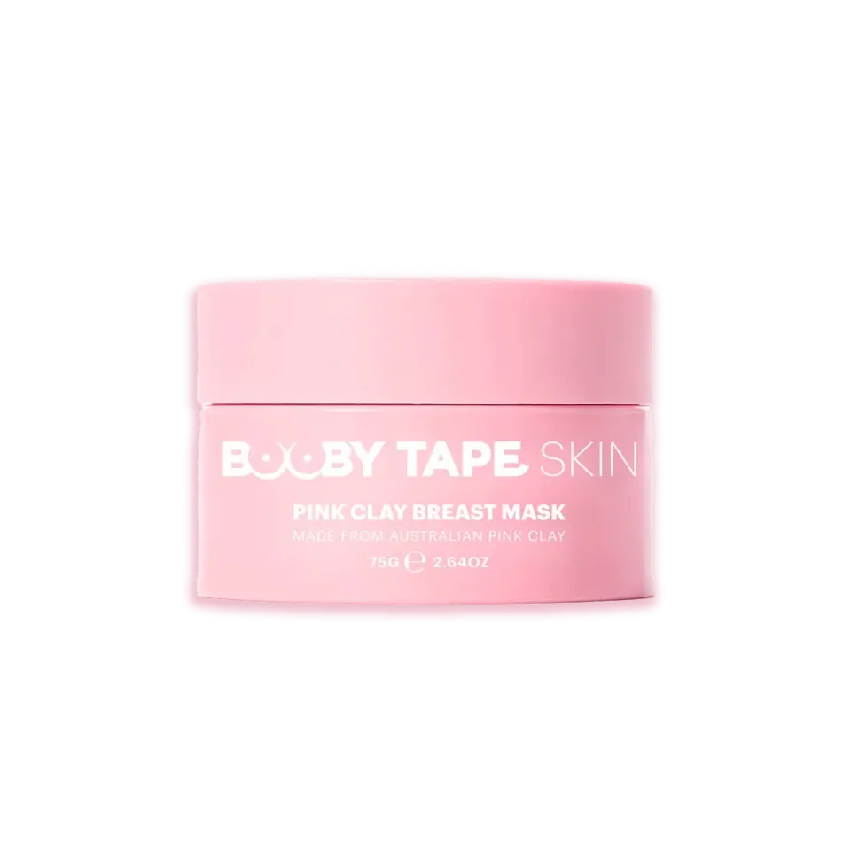 Booby Tape Pink Clay Breast Mask lermaske detox