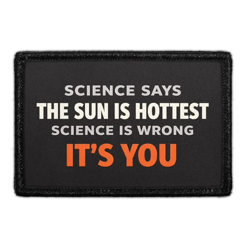 Pull Patch Science Sun patch med velcro 7,6x5 cm