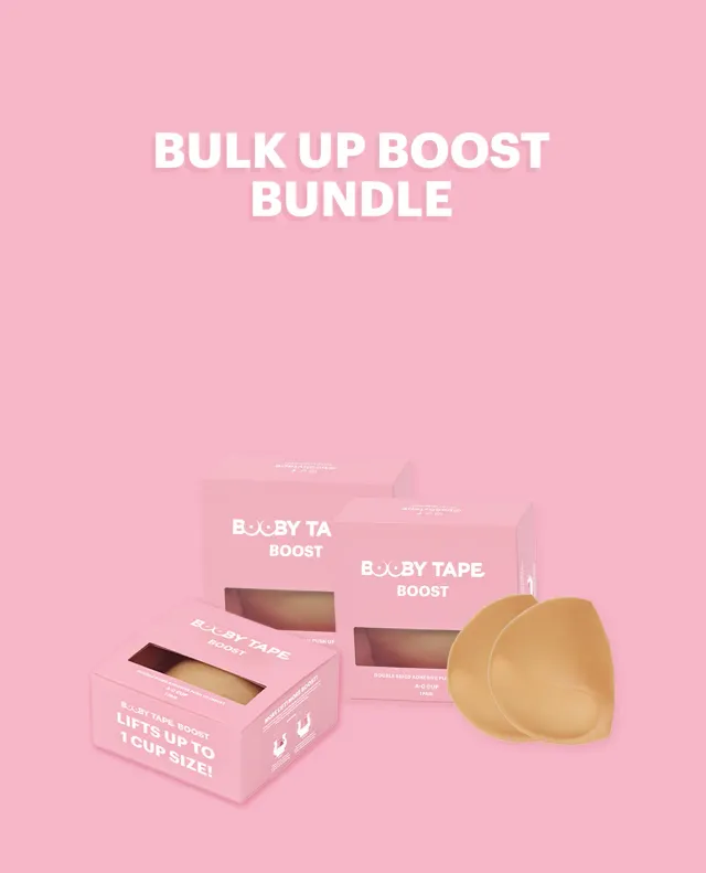 Booby Tape Bulk Up Boost brysttape 3-pak A-C