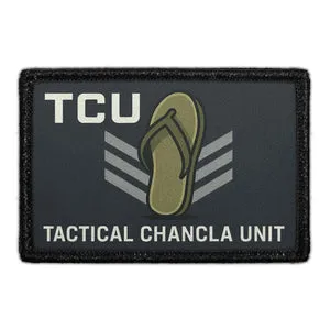 Pull Patch Tactical Chancla Unit TCU patch velcro 3x2