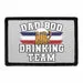 Pull Patch Dad Bod Drinking Team patch velcro