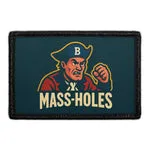 Pull Patch Mass-Holes patch 3x2 velcro