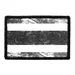 Pull Patch Thailand Flag patch sort-hvid velcro