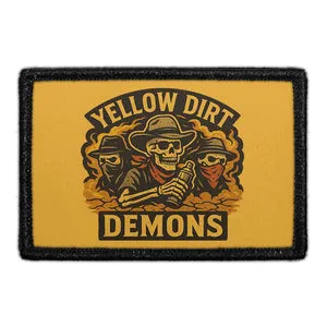 Pull Patch Yellow Dirt Demons patch 7,6x5,1 cm velcro