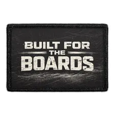 Pull Patch Built for the Boards patch ishockey