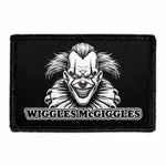 Pull Patch Wiggles McGiggles Scary Clown patch halloween