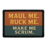 Pull Patch Maul Me Ruck Me patch 7,6x5 cm rugby