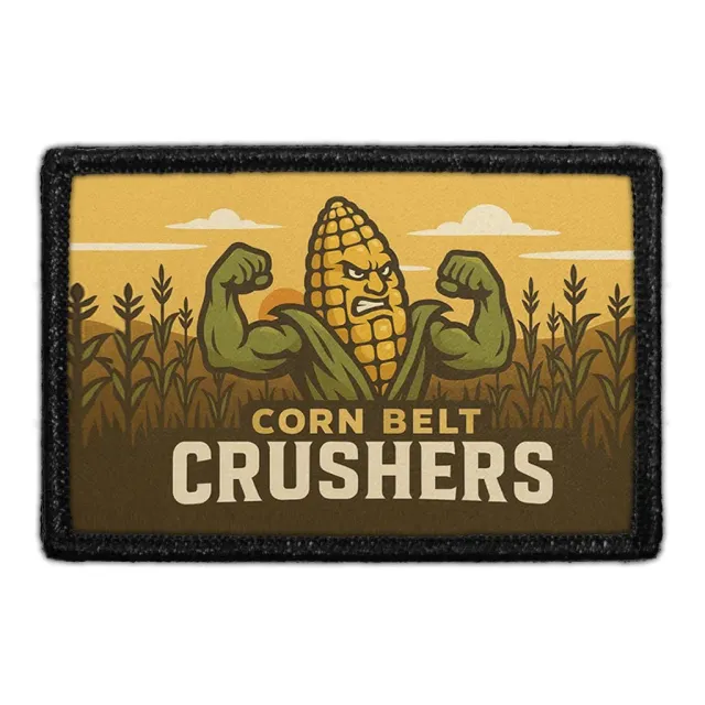 Pull Patch Corn Belt Crushers patch 76x51 mm velcro