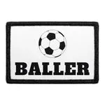 Pull Patch Baller Soccer patch aftagelig 76x51 mm