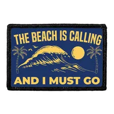 Pull Patch Beach Is Calling patch med velcro ferie